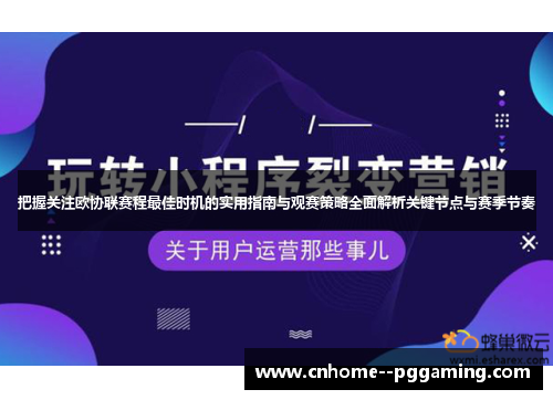 把握关注欧协联赛程最佳时机的实用指南与观赛策略全面解析关键节点与赛季节奏